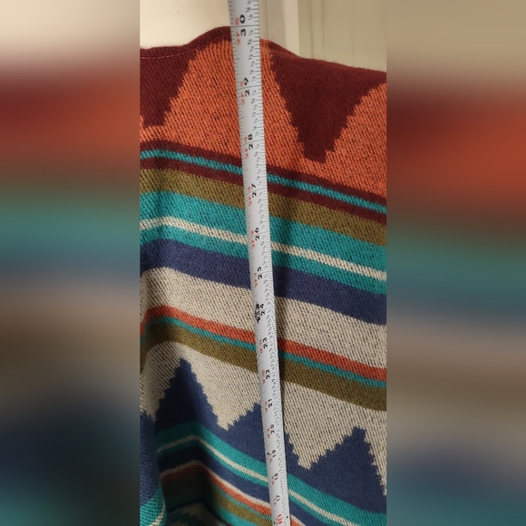 Limited Edition Target 2013 Shawl/ Poncho Pendleton Pattern Southwest Boho - Picture 6 of 6